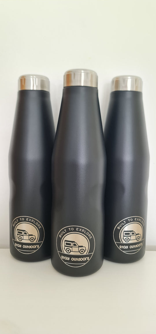 Stay Outdoors Stainless Steel Drinks Flask