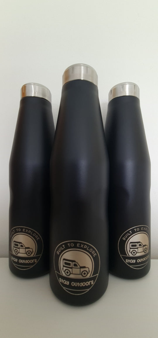 Stay Outdoors Stainless Steel Drinks Flask