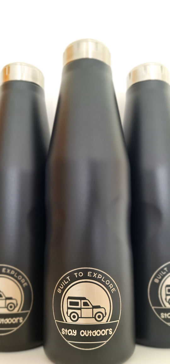 Stay Outdoors Stainless Steel Drinks Flask